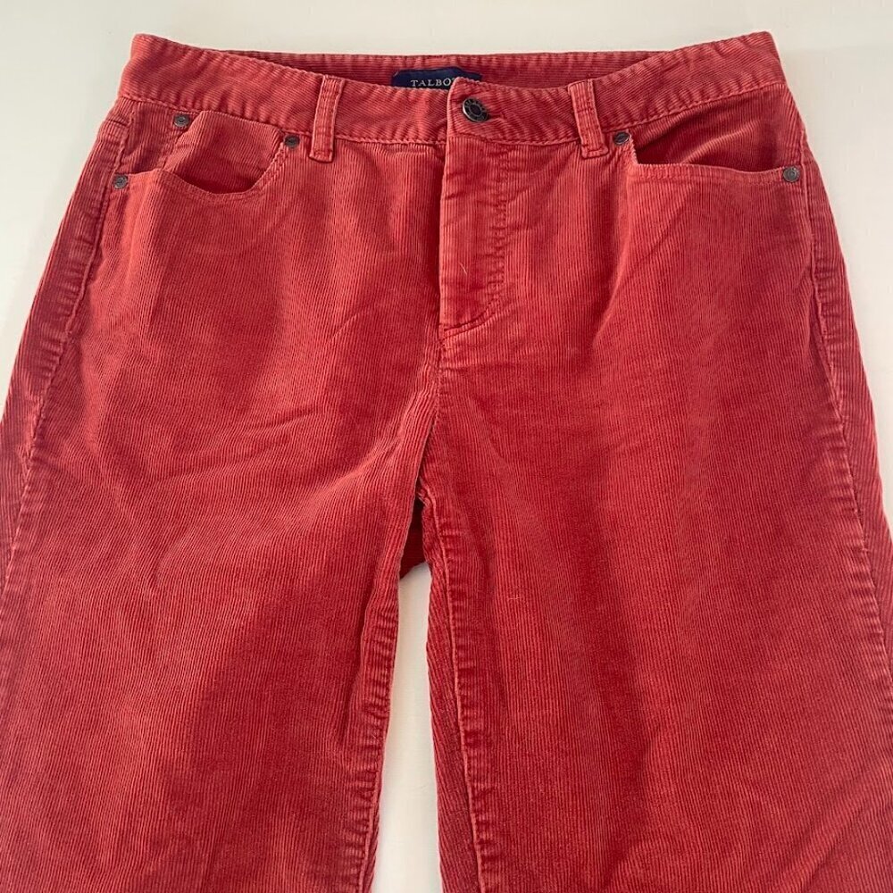 Talbots Pant Trouser Corduroy Rust Red Heritage C… - image 2